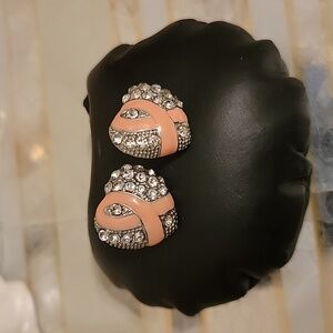 earrings with ribbon cancer mom